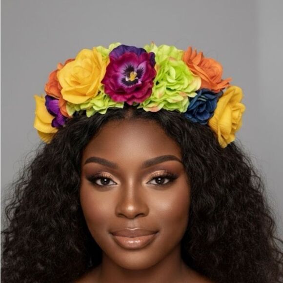 Handmade Spring/Festival/photoshoot Flower crowns main image 8